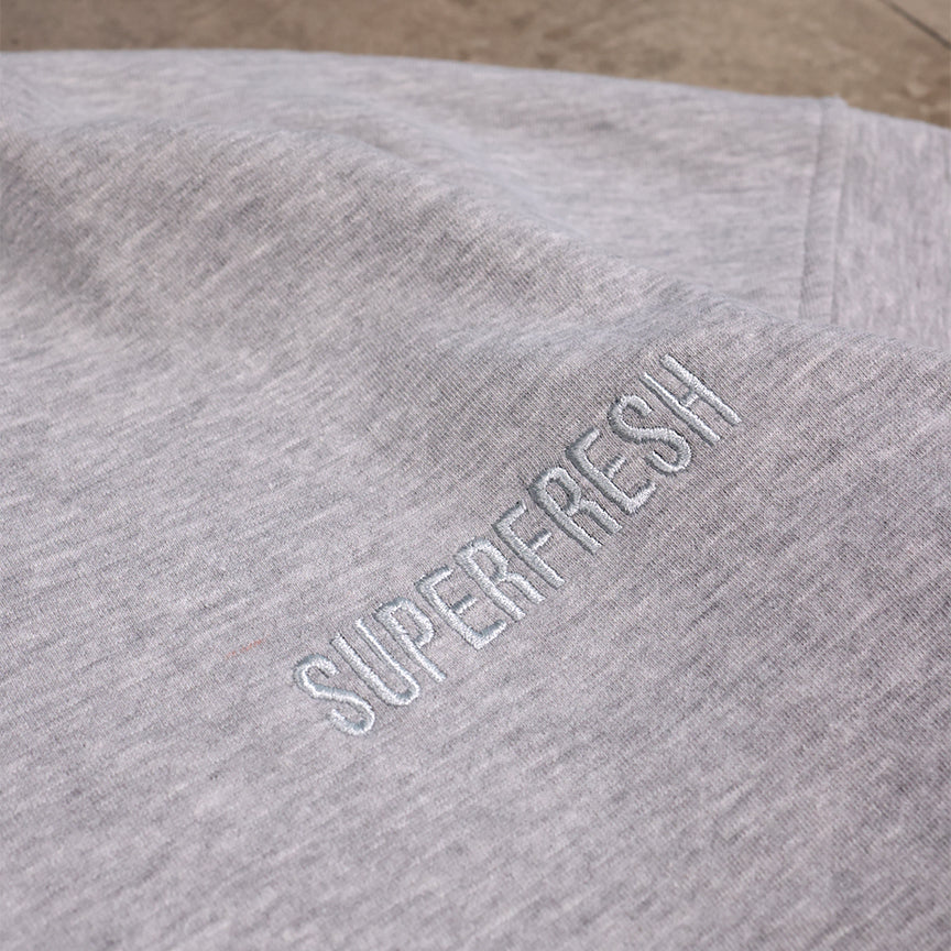 Short Sleeve Crewneck Sweatshirts (H-Grey)