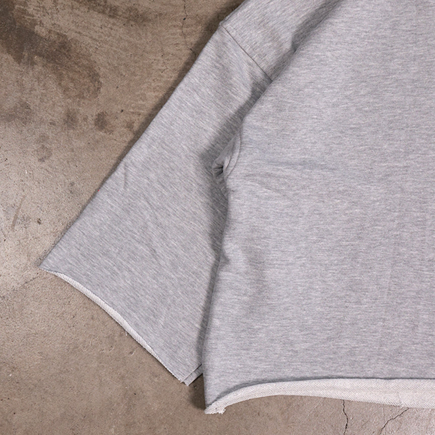 Short Sleeve Crewneck Sweatshirts (H-Grey)