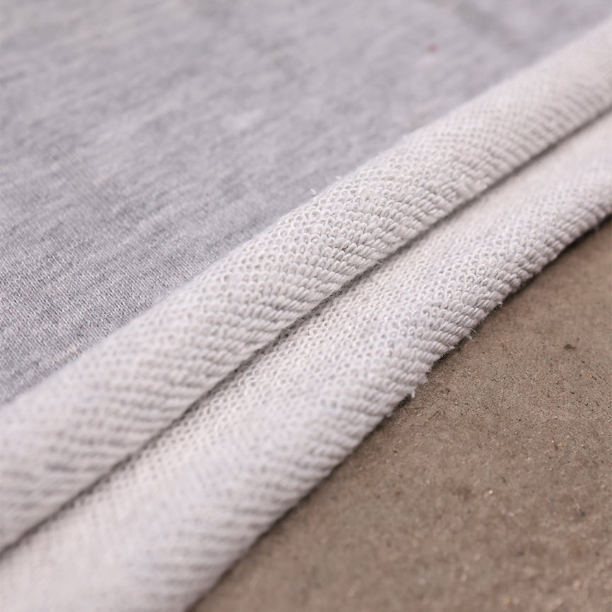 Short Sleeve Crewneck Sweatshirts (H-Grey)