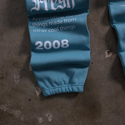 All Weather Sweatpants Baggy (Aqua Blue)
