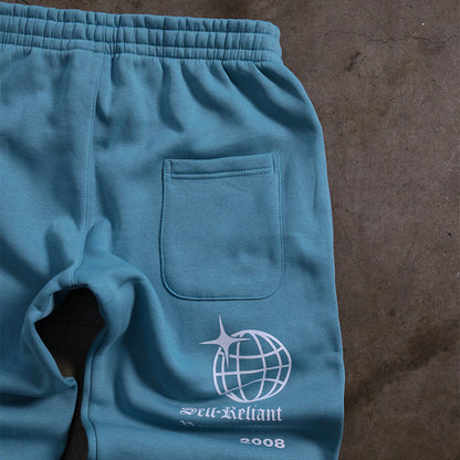 All Weather Sweatpants Baggy (Aqua Blue)