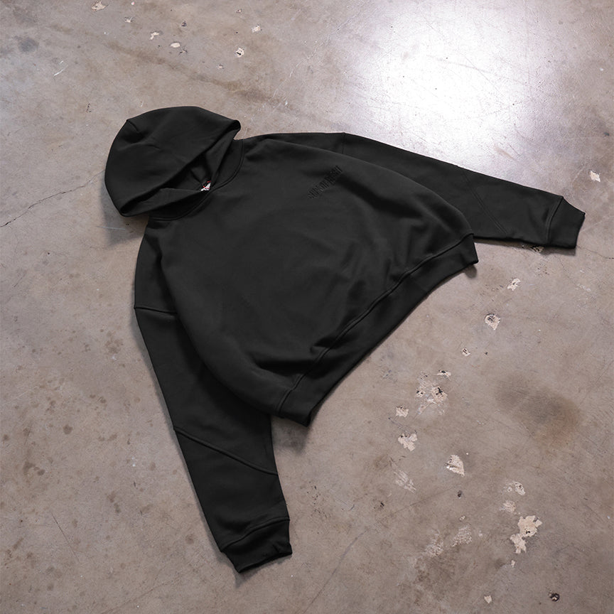 Long Sleeve Pullover Hoodies (Black)