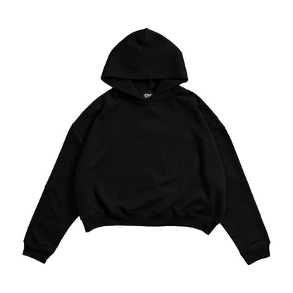 Long Sleeve Pullover Hoodies (Black)