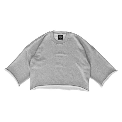 Short Sleeve Crewneck Sweatshirts (H-Grey)