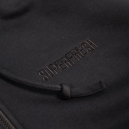 Short Sleeve Hoodies (Black)