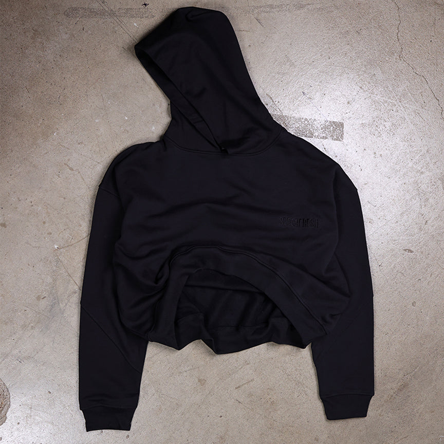 Long Sleeve Pullover Hoodies (Black)
