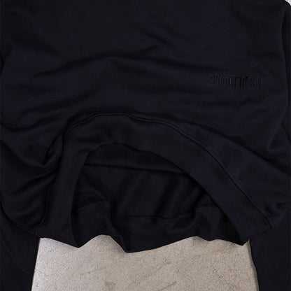 Long Sleeve Pullover Hoodies (Black)