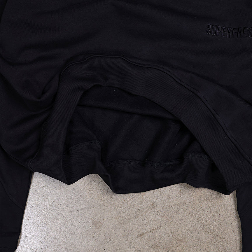 Long Sleeve Pullover Hoodies (Black)