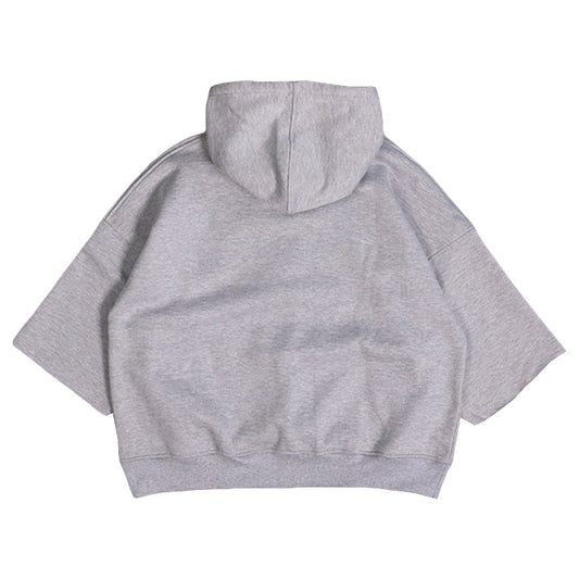 Short Sleeve Hoodies (H-Grey)